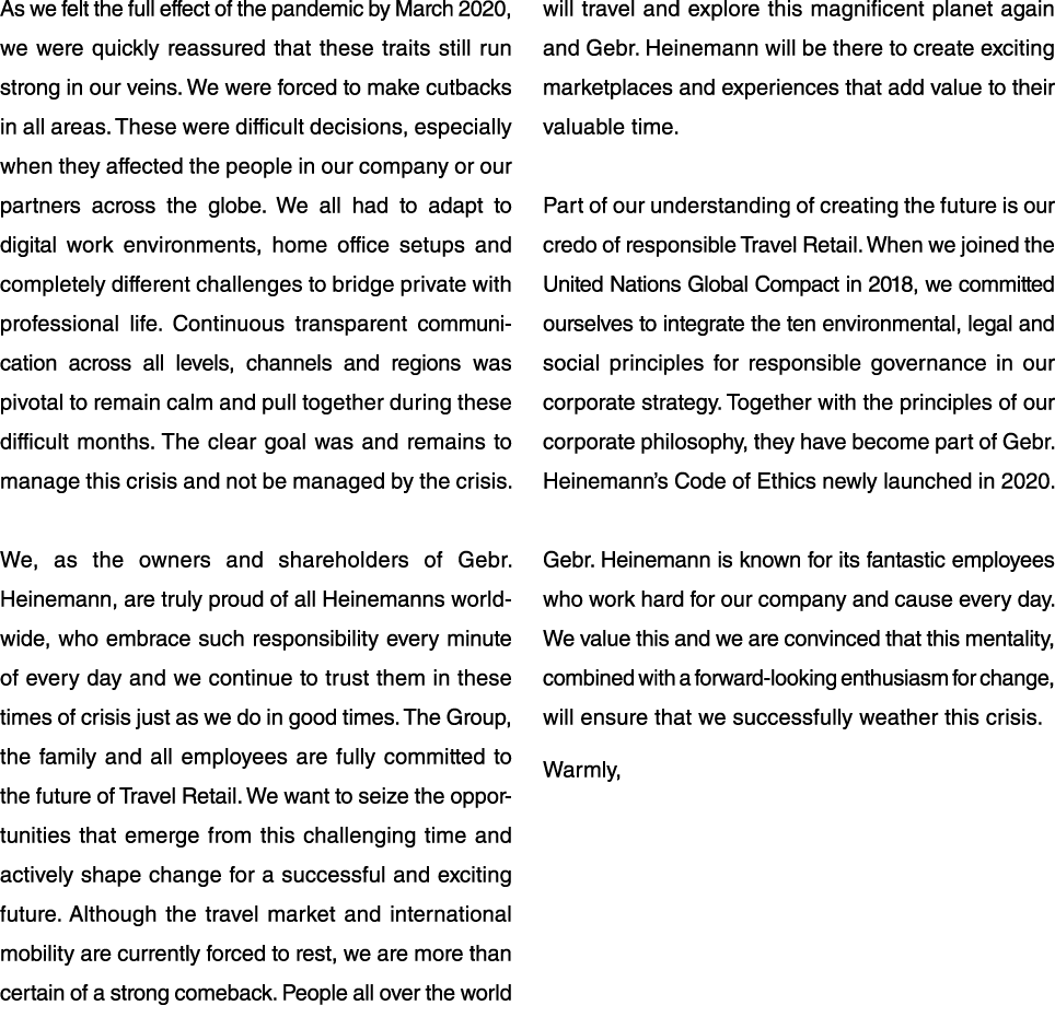 As we felt the full effect of the pandemic by March 2020, we were quickly reassured that these traits still run stron   